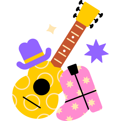 guitare gratuit sticker
