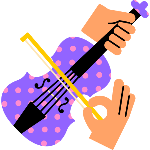 violín gratis sticker