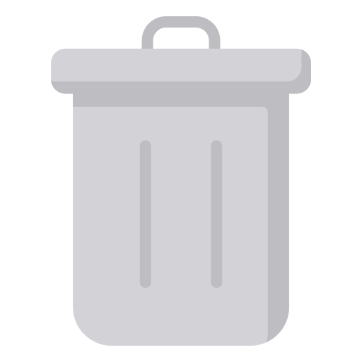 Recycle Bin Generic Color Fill Icon