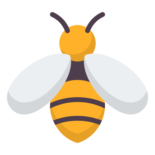 abeja icono gratis