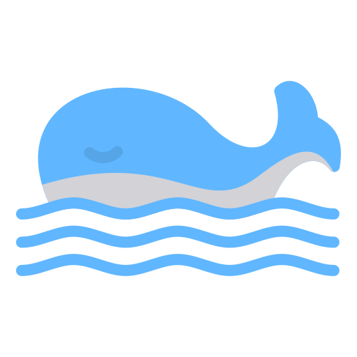 Whale free icon Whale free icon