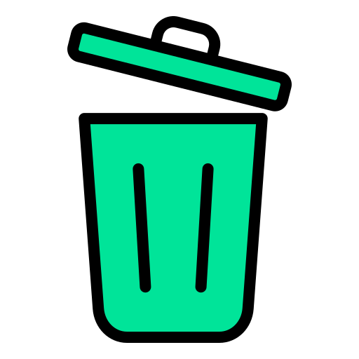 Recycle bin free icon