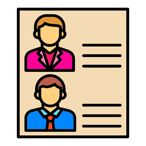candidats Icône gratuit candidats Icône gratuit