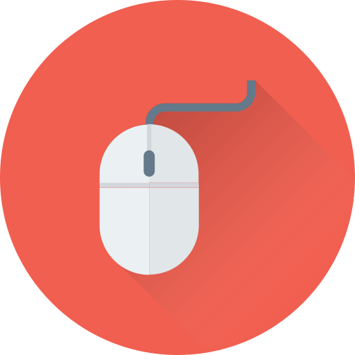 Computer mouse Generic color fill icon