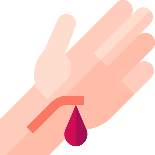 Hemorrhage Basic Straight Flat icon