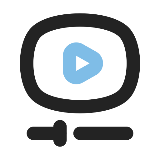 lecteur vidéo Icône gratuit