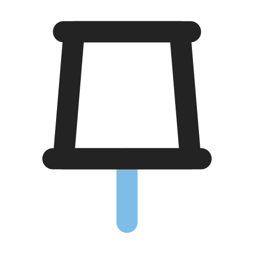 alfiler icono gratis