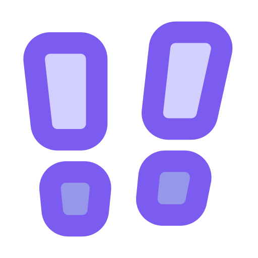 Footstep Generic color lineal-color icon