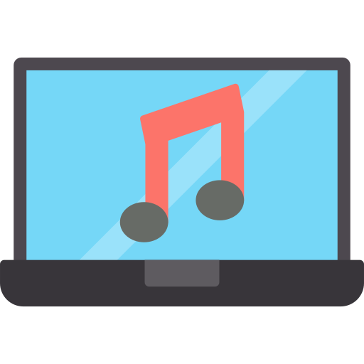 Music Generic color fill icon