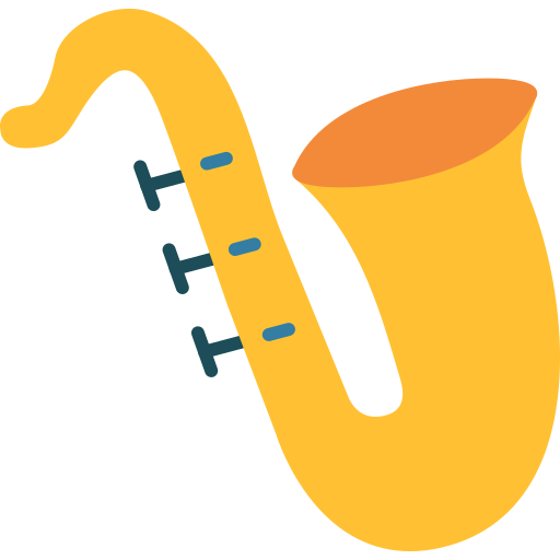 Sax Generic color fill icon