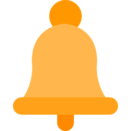 Notification bell Generic color fill icon