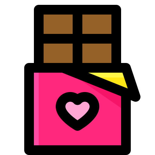 Chocolate Generic color lineal-color icon