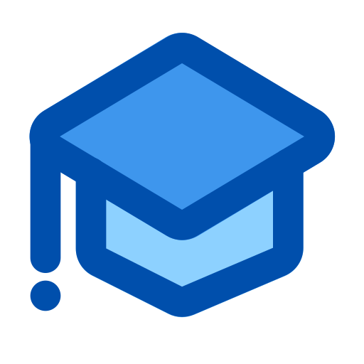 graduación icono gratis