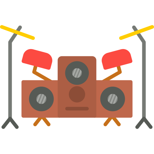 conjunto de tambores grátis ícone conjunto de tambores grátis ícone