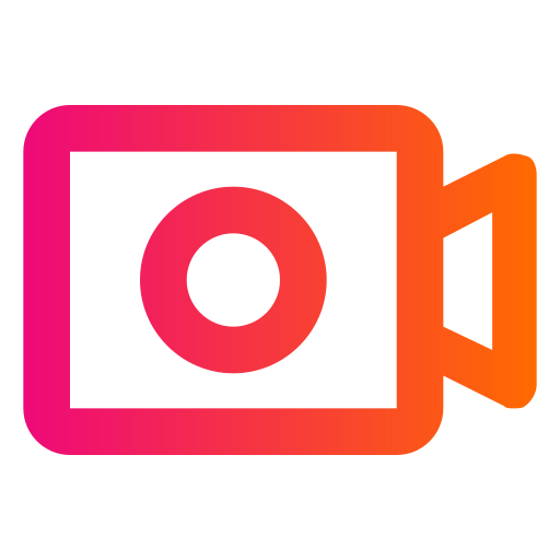 camara de video icono gratis