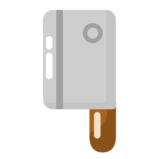 cuchillo de carnicero icono gratis