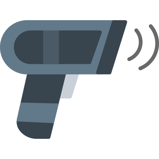 Barcode scanner Generic color fill icon