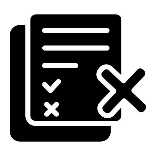 Rejected free icon