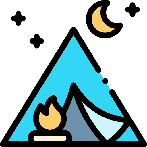 Camping free icon Camping free icon