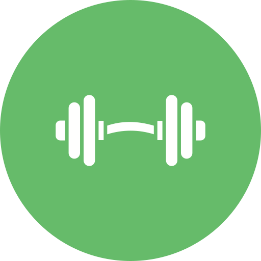 Dumbbells Generic color fill icon