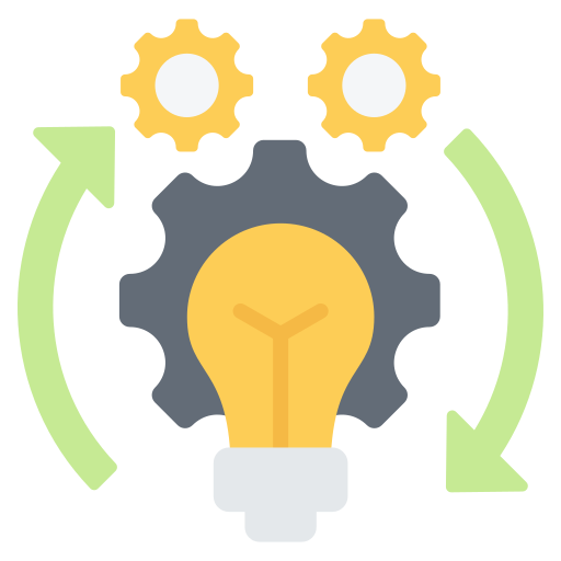 Process Improvement Generic Color Fill Icon 4721