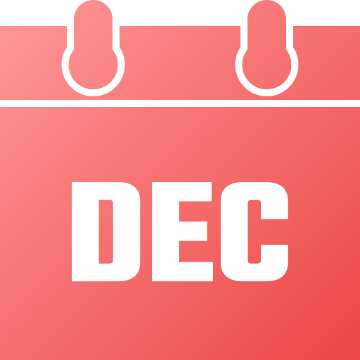 diciembre icono gratis