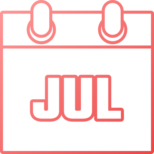 julio icono gratis