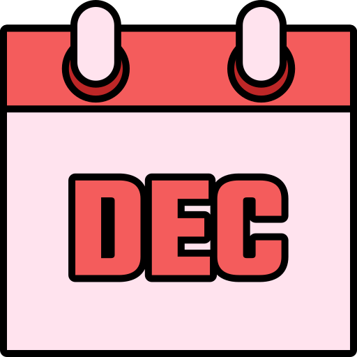 diciembre icono gratis