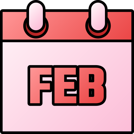 febrero icono gratis