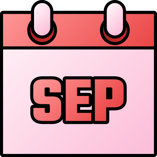 septiembre icono gratis