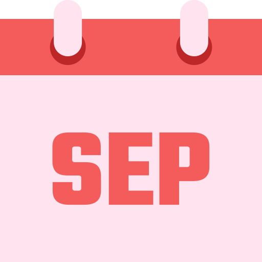 septiembre icono gratis