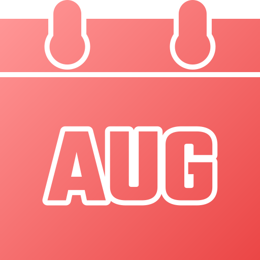 August Generic gradient fill icon