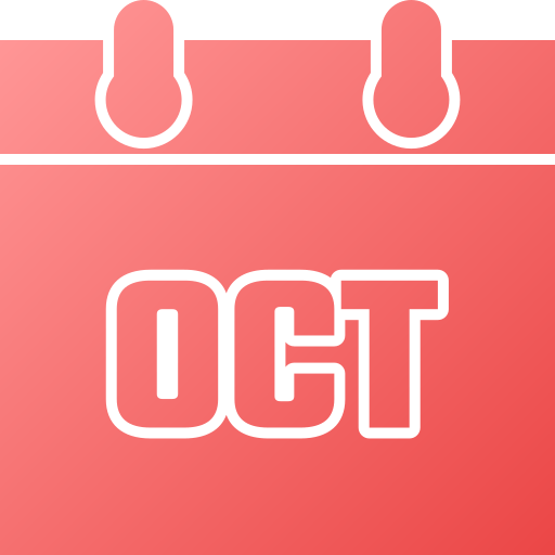 October - free icon