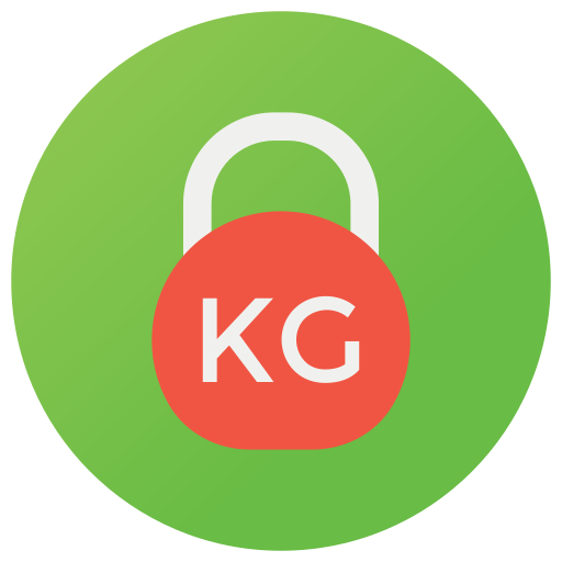 kg icono gratis