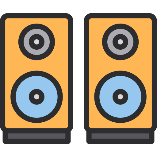 altavoz icono gratis