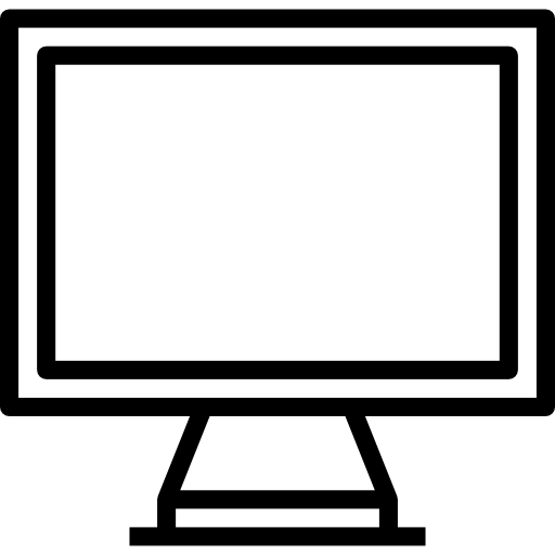 televisión icono gratis