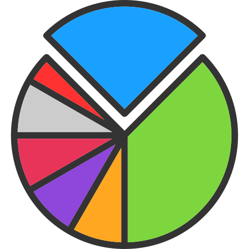 Pie chart - Free business icons