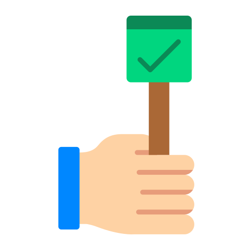 Votar sim grátis ícone