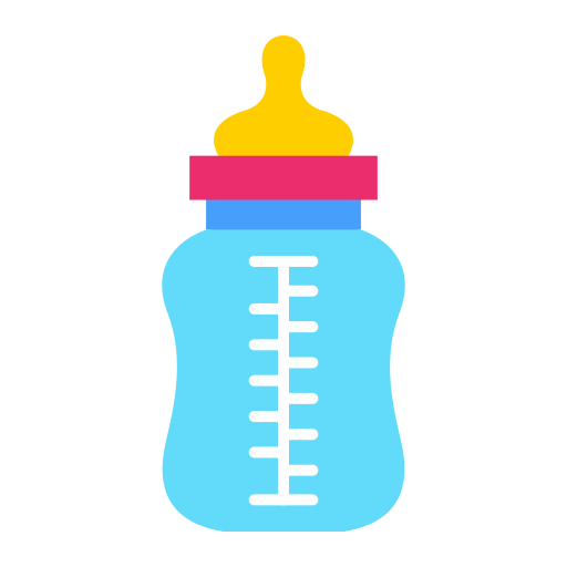 Baby bottle Generic color fill icon