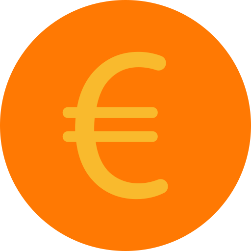 euro icono gratis