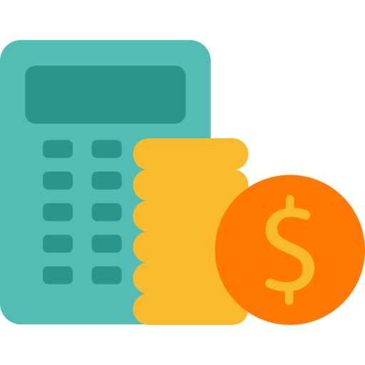 Tax calculate Generic color fill icon