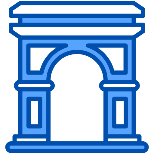 arco del triunfo icono gratis