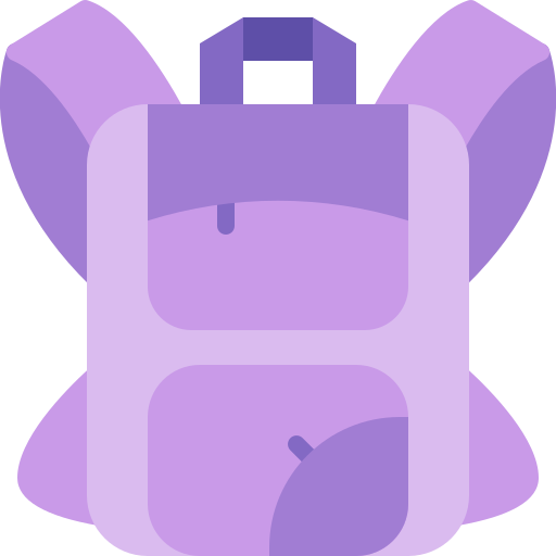 mochila icono gratis