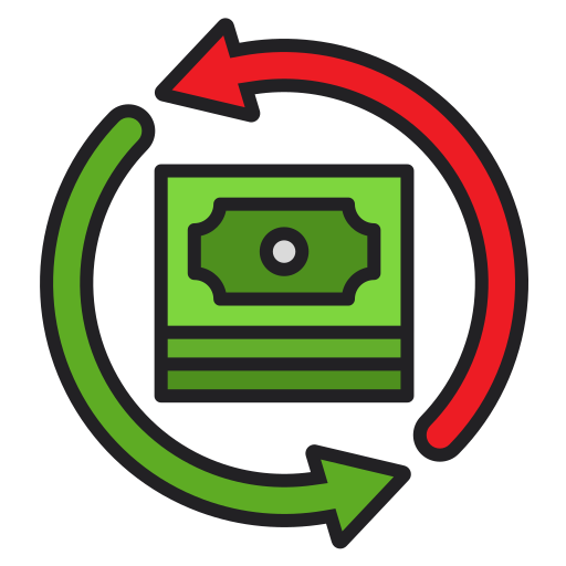 Échange de l'argent Icône gratuit Échange de l'argent Icône gratuit