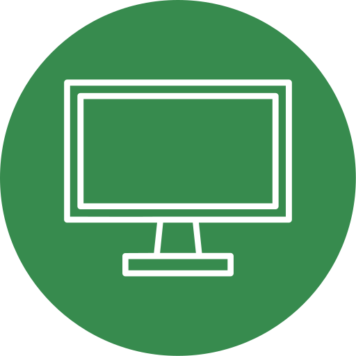 pantalla del monitor icono gratis