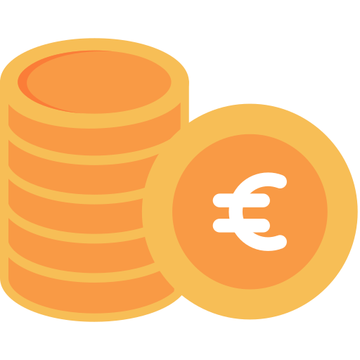 유로 동전 무료 아이콘