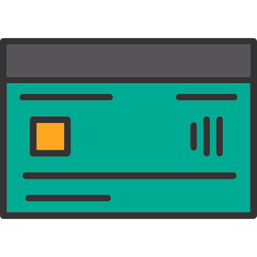 신용 카드 무료 아이콘