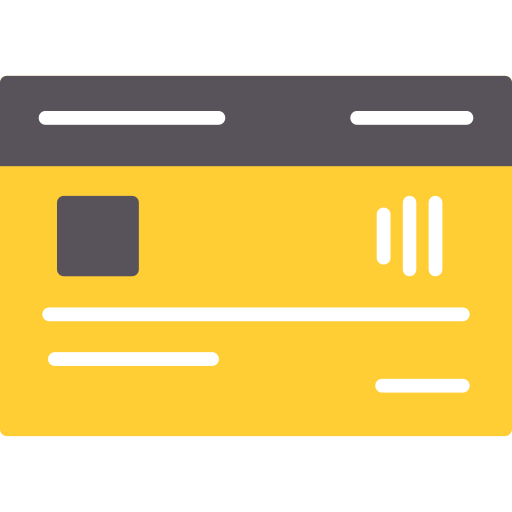 tarjeta de crédito icono gratis