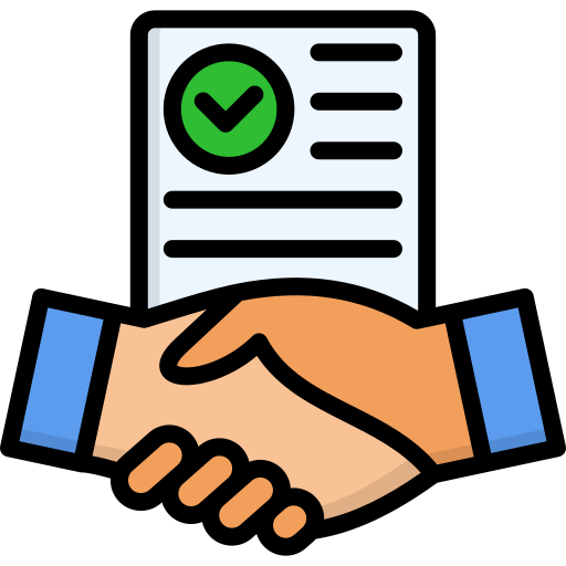 Agreement Generic color lineal-color icon