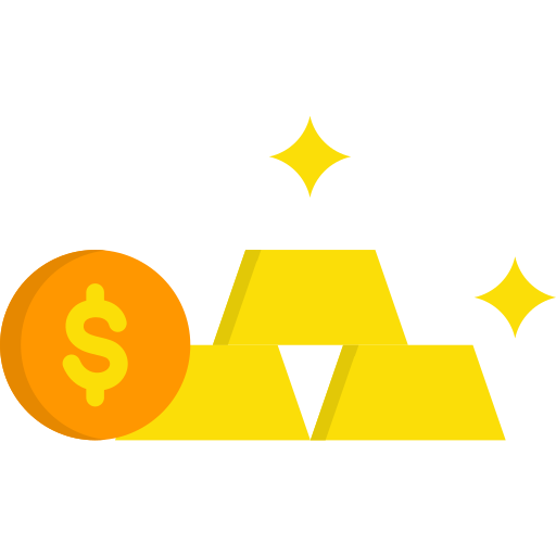 금괴 무료 아이콘